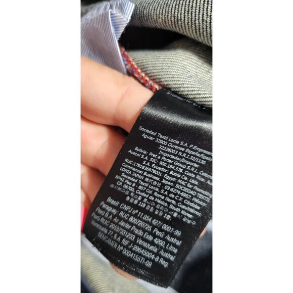 NWT Carolina Herrera Mens Dark Wash  Denim Straight Leg Jeans 32 - Picture 8 of 14